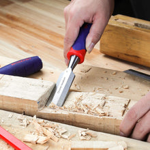WORKPRO Wood Chisel CR-V Grip Handle 1/4" 1/2" 3/4" 1"  1-1/4" 1-1/2"