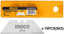 INGCO HUKB611 Spare Blades Sk5 10 Pcs 19X61mm