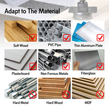 JJ JJT4204 8pcs Hole Saw Kit 51 102mm(2" 4")