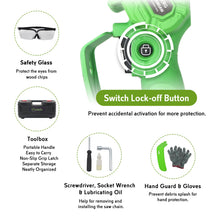 MUTBERG JYCH0601 Mini ChainSaw Cordless Brushless Motor Kit AU Plug 6"