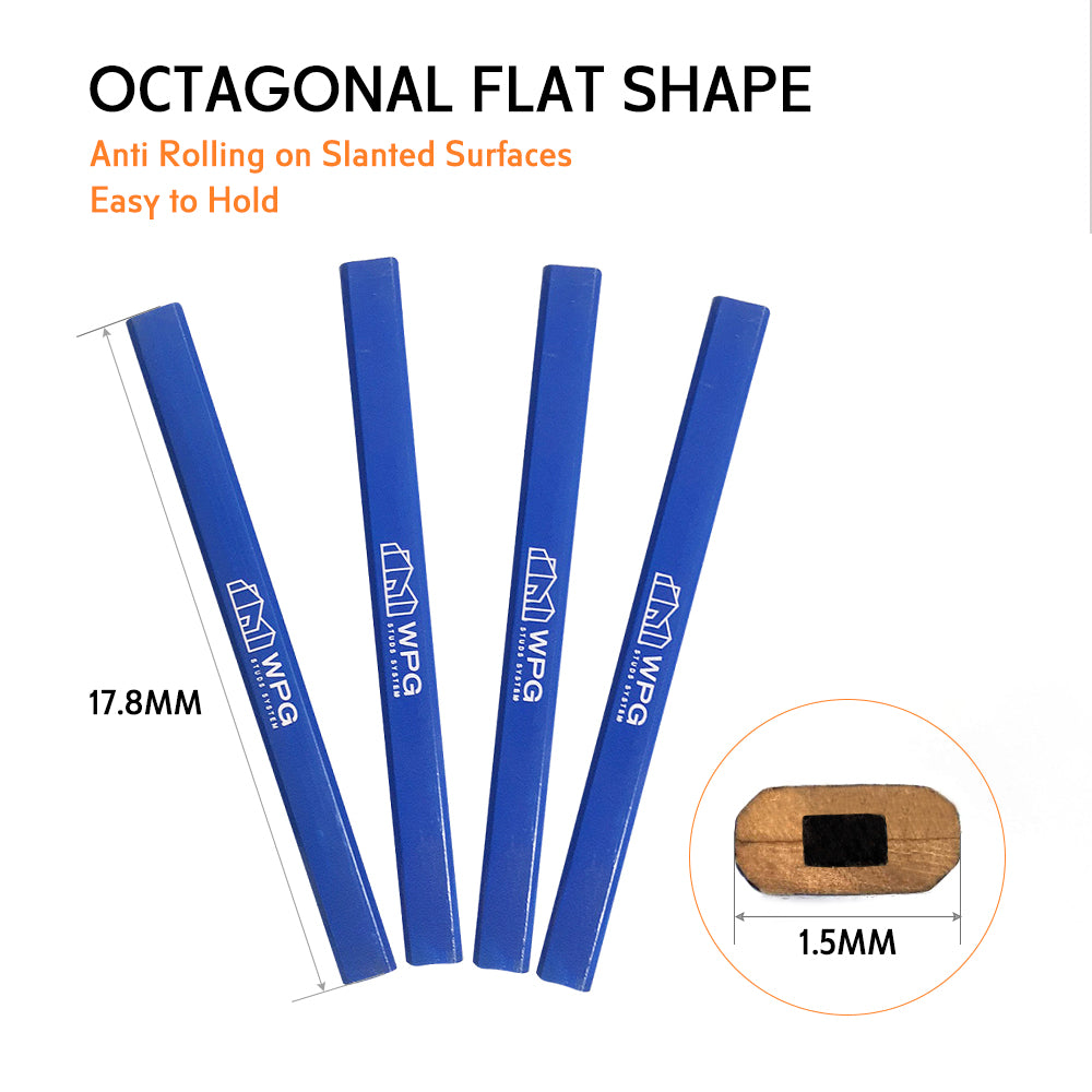 WPG Carpenter Pencils Blue LOM113– Maxrite