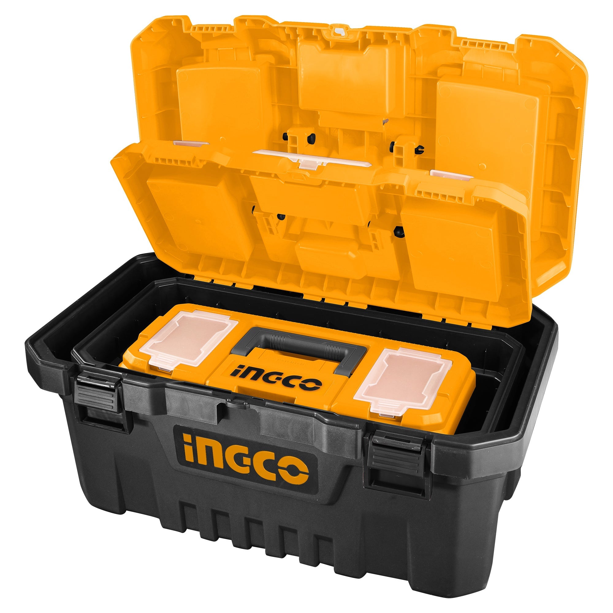INGCO 3PC Plastic Tool Boxes Set 4