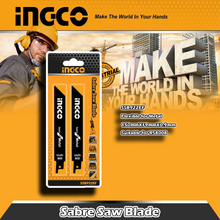 INGCO Reciprocating Saw Blade 2Pcs Wood-SSB644D / 2Pcs Metal -SSB922EF