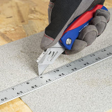 WORKPRO WP211006 Folding Utility Knife ABS Handle with 5 Extra Blades