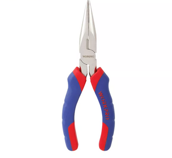 WORKPRO W031001WE Long Nose Plier 160mm(6 Inch)