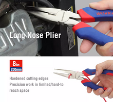 WORKPRO W031002 Long Nose Plier 200mm(8 Inch)