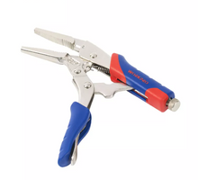WORKPRO W031102 Long Nose Straight Jaw Locking Plier CR-V 230mm(9 Inch)
