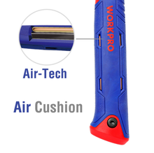 WORKPRO W041091 Steel Anti-Shock Professional Rip Hammer 20OZ