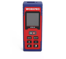 WORKPRO W068005 Laser Measure Multi Function 40M(135Ft)