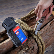 WORKPRO WP211014 Lock-Back Folding Utility Knife With Quick Change Mechanism & Wooden Handle