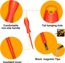 INGCO Insulated Screwdriver Slotted Phillips Pozi Multiple Size